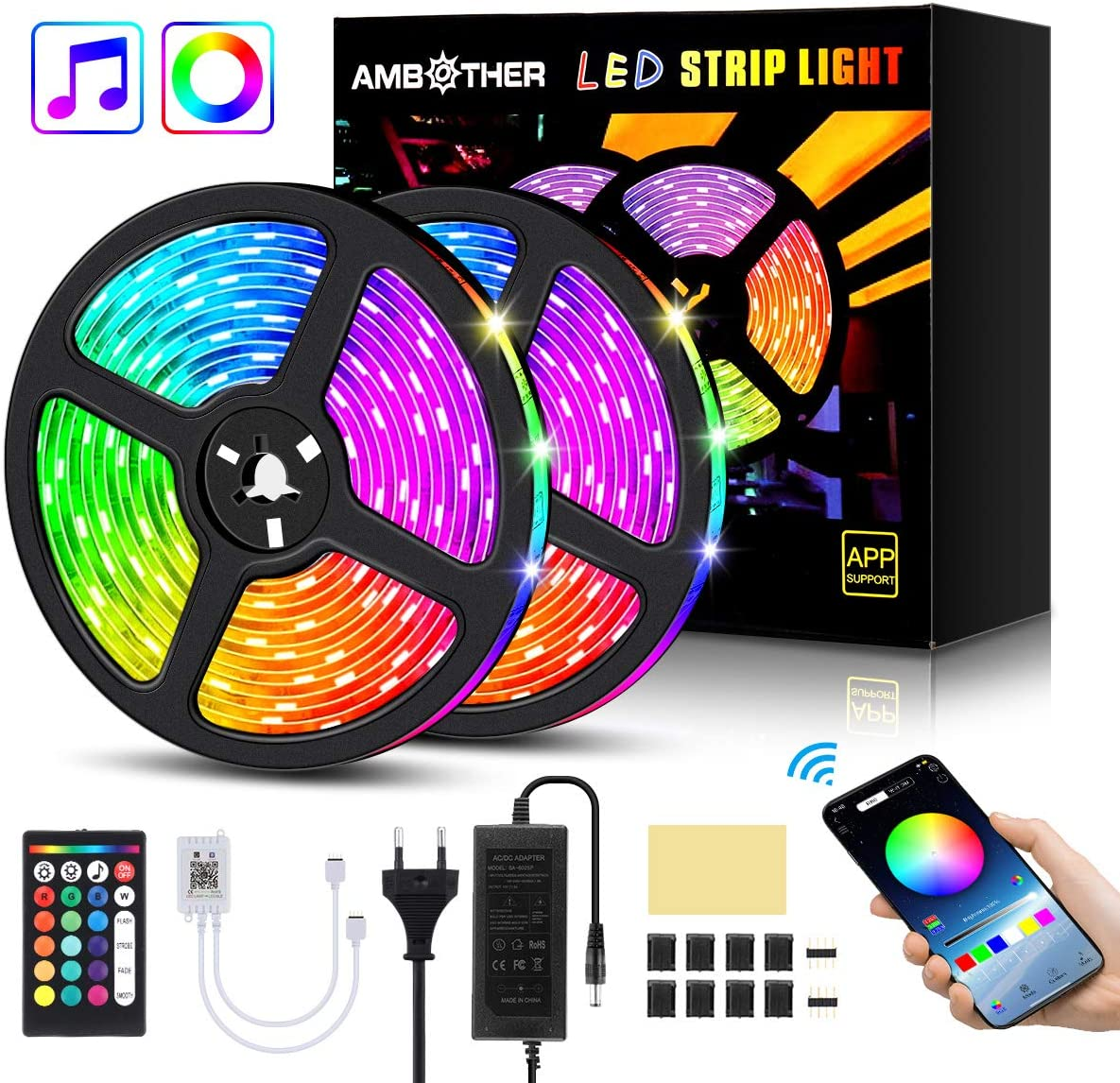 Bande Lumineuse magique a télécommande