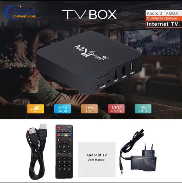 Android Box TV 4K Ultra HD WiFi Android
