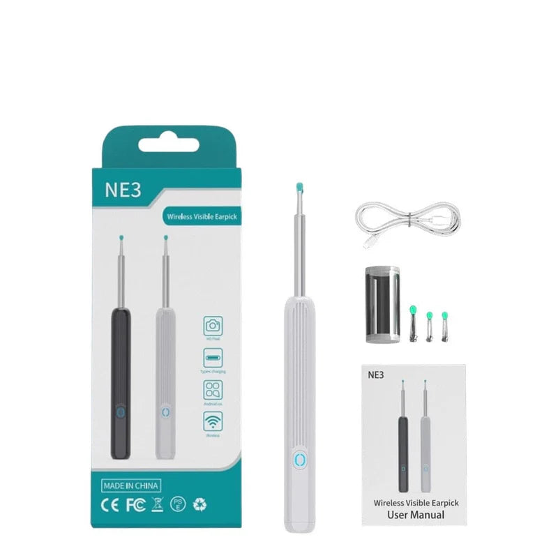 Nettoyeur d’oreilles avec caméra