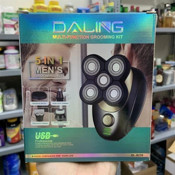 Rasoir électrique rechargeable 5 en 1