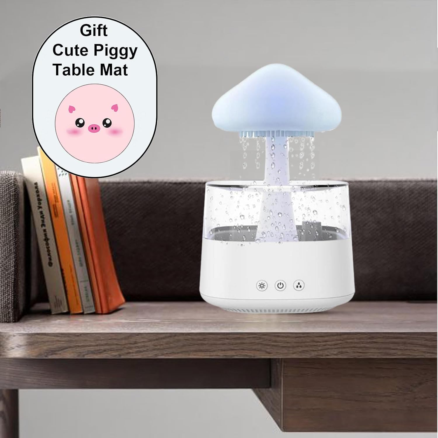 Mini diffuseur multifonnctionnel De Nuage De Pluie