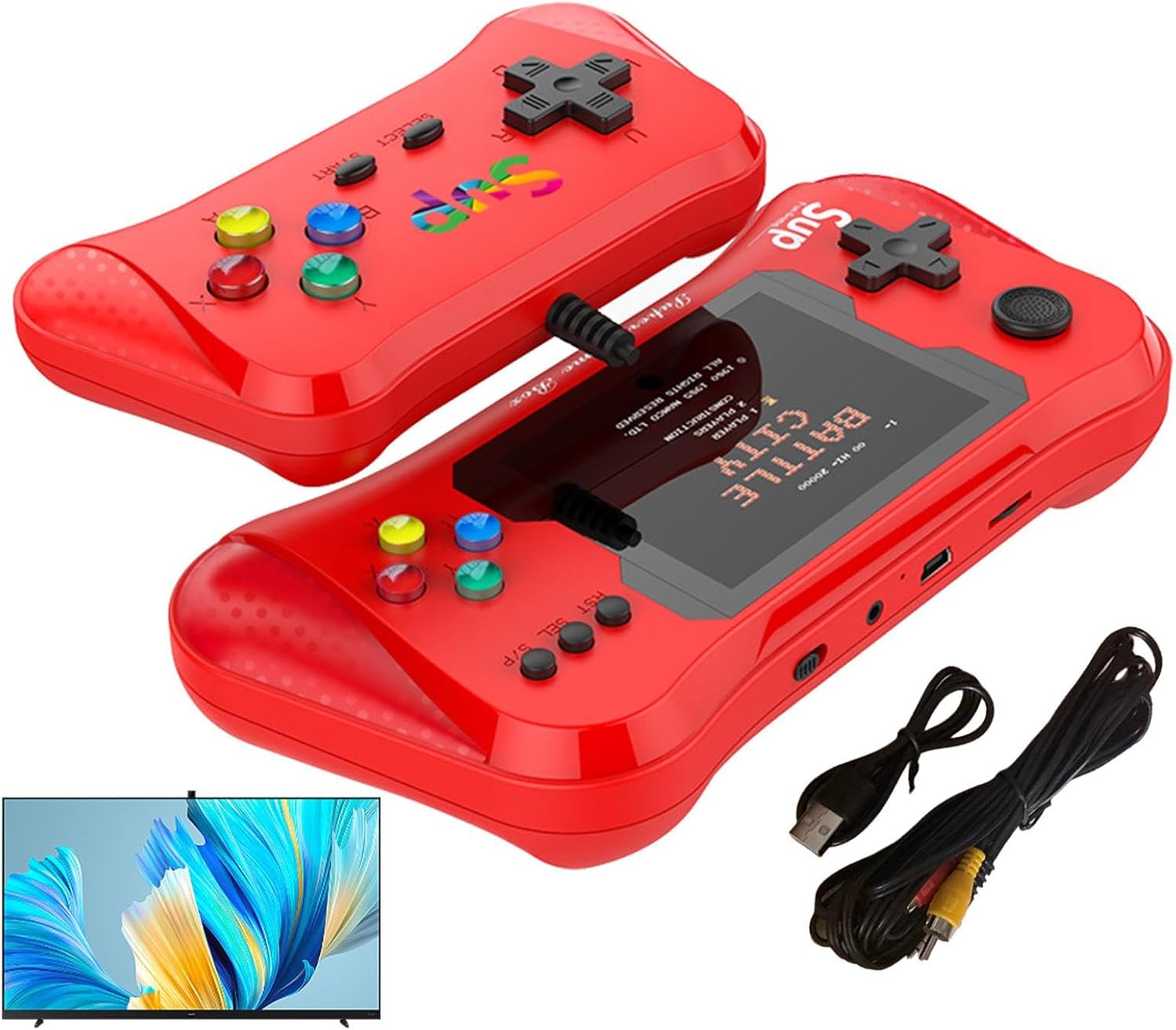 Nouvelle Console de jeu 2024 portable 500 in 1 Bj