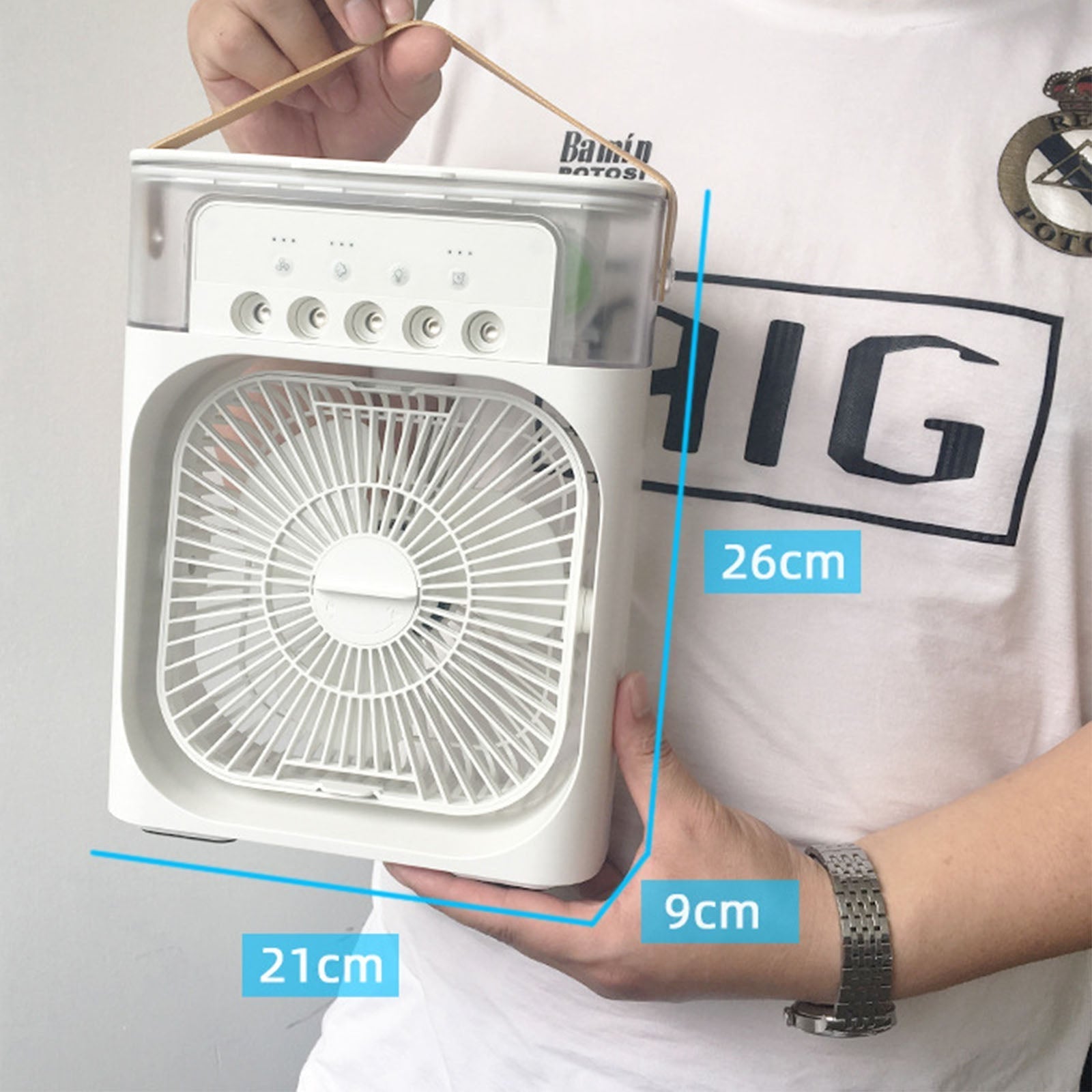Mini climatiseur, refroidisseur, purificateur et humidificateur portable