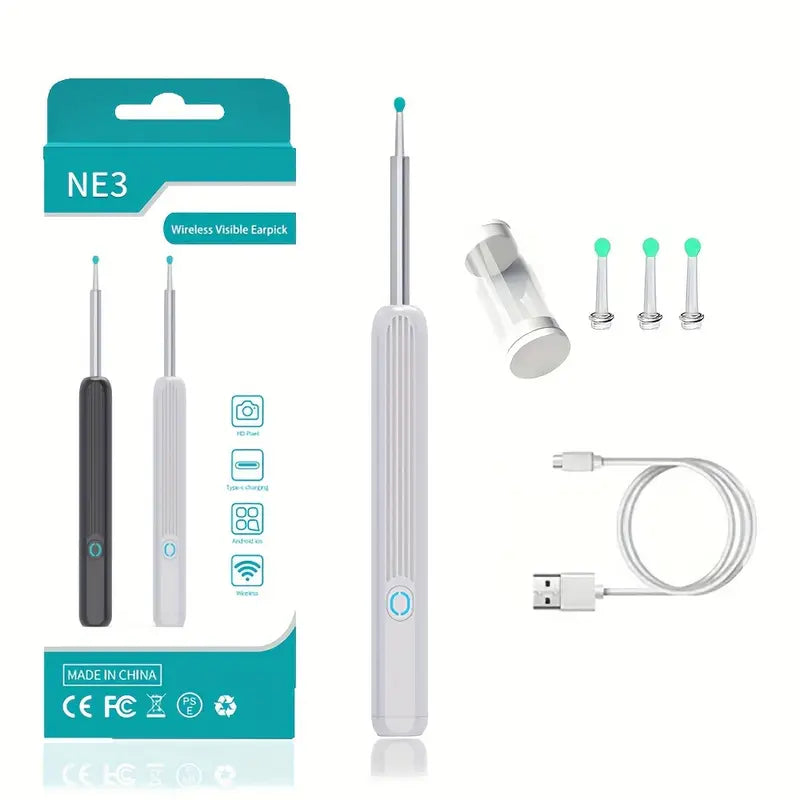 Nettoyeur d’oreilles avec caméra