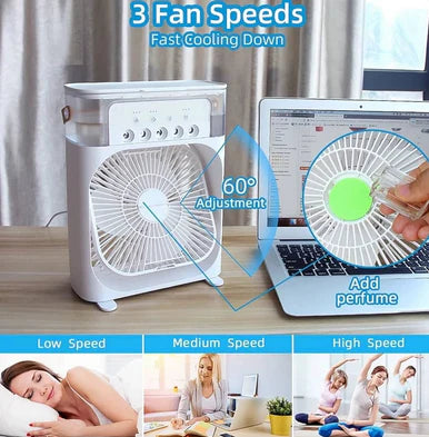Mini clim portatif: VIENT UNIQUEMENT AVEC LE CABLE