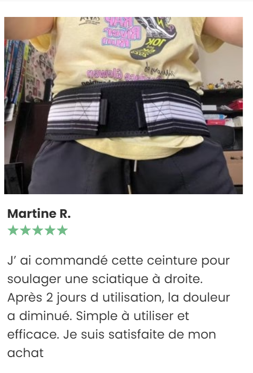 Ceinture Sciatique