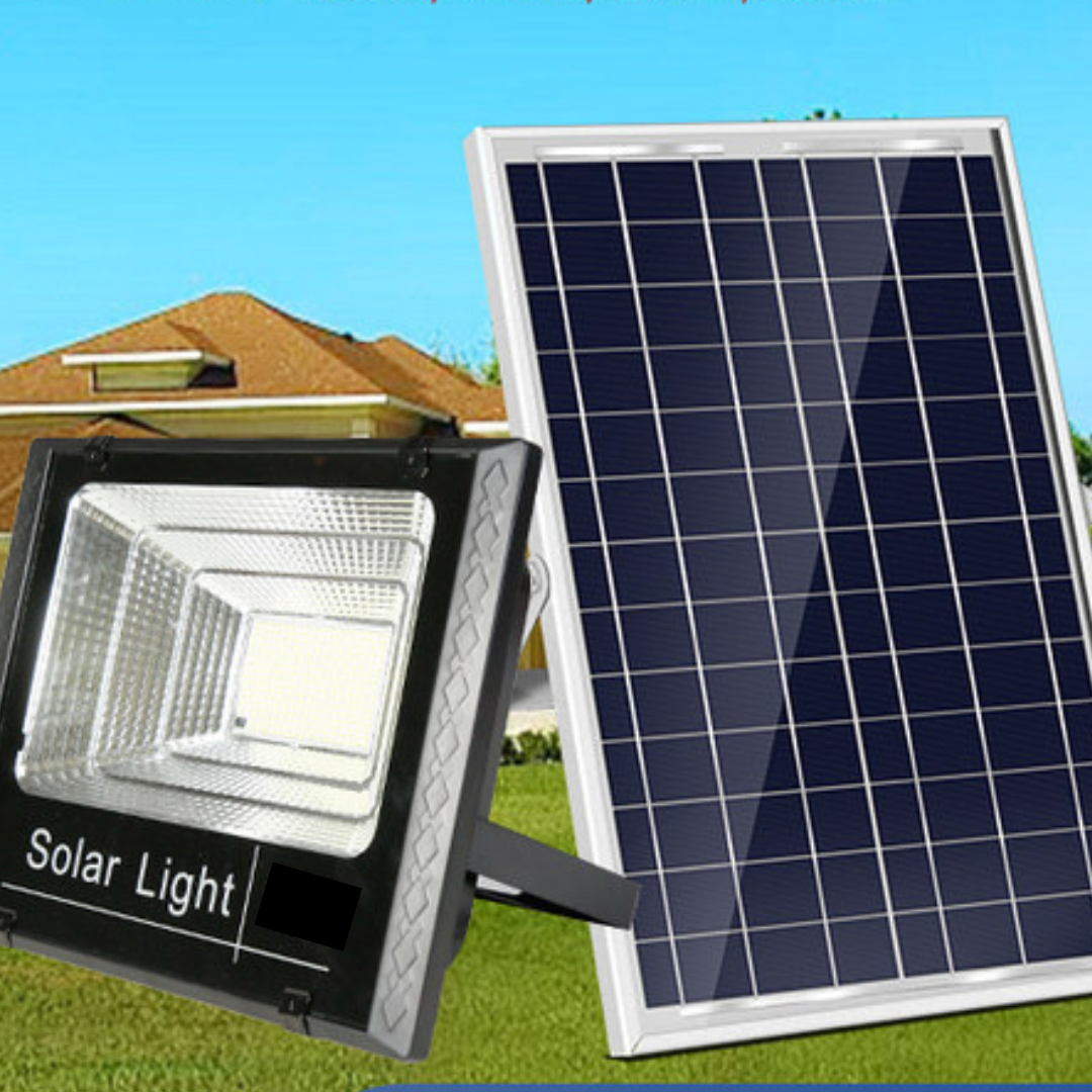 Projecteur Solaire 200W - Éclairage Puissant et Durable