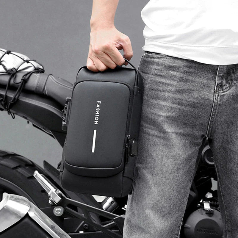 Sac à Bandoulière USB Antivol