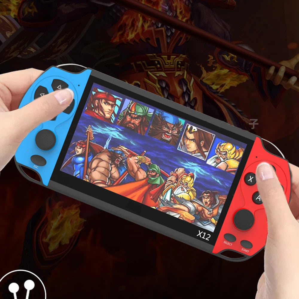 Console de jeux portables X7Plus lecteur video & musique intégré