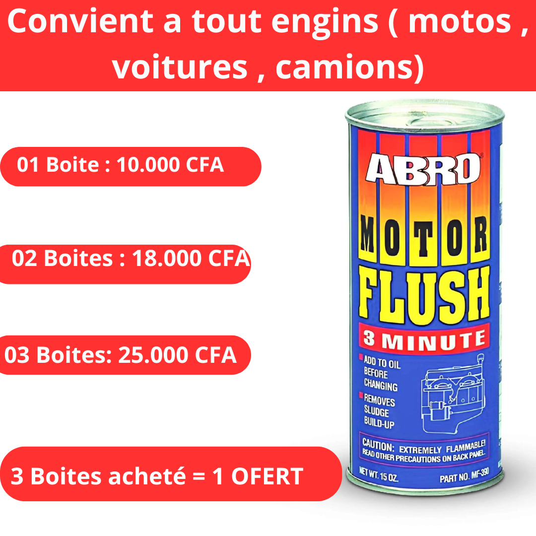 Nettoyeur de moteur ( Abro moteur)