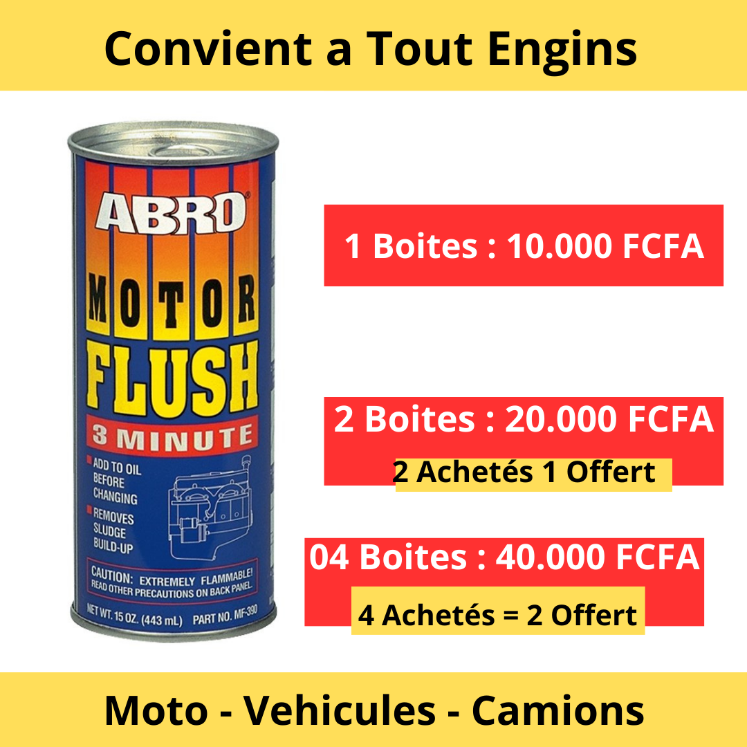 Nettoyeur de moteur ( Abro moteur)