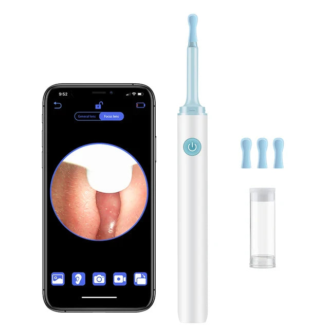 Nettoyeur d’oreilles avec caméra