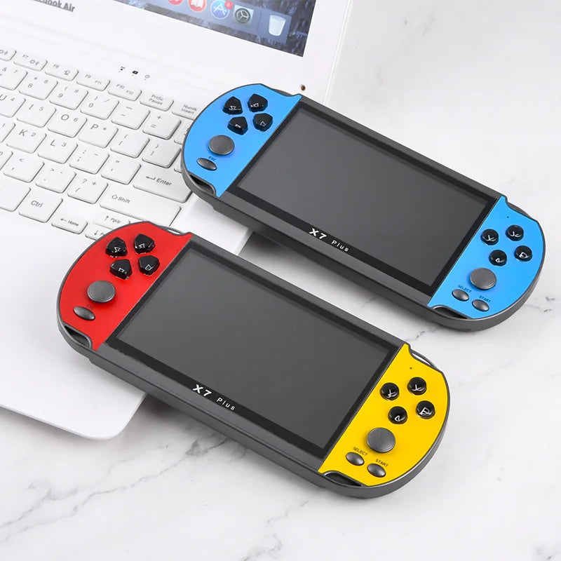 Console de jeux portables X7Plus lecteur video & musique intégré
