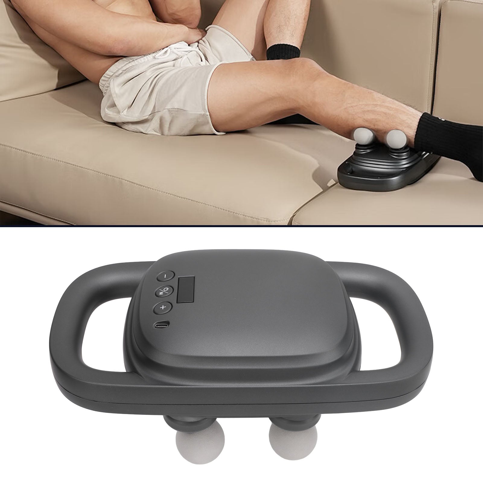 Masseur de relaxation musculaire à 4 têtes