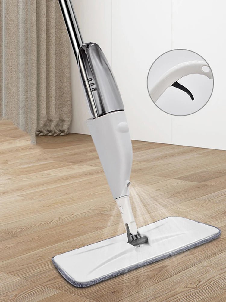 Balai Lave Sol Vaporisateur réservoir et Spray intégré