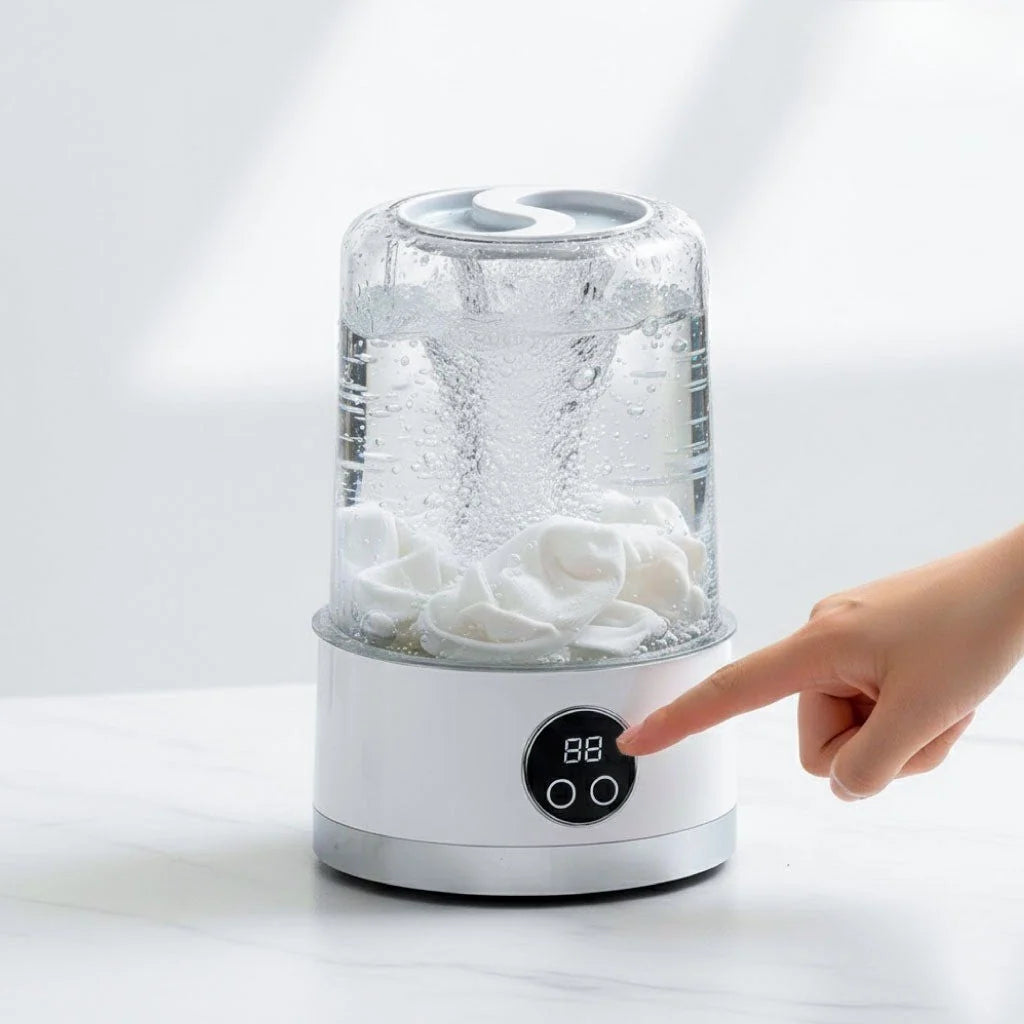 Mini Machine à Laver Intelligente Sans Fil