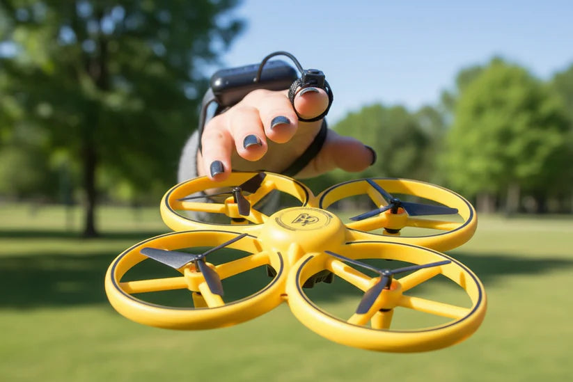 Skyglider 360 – Drone Lumineux Contrôlé par Geste