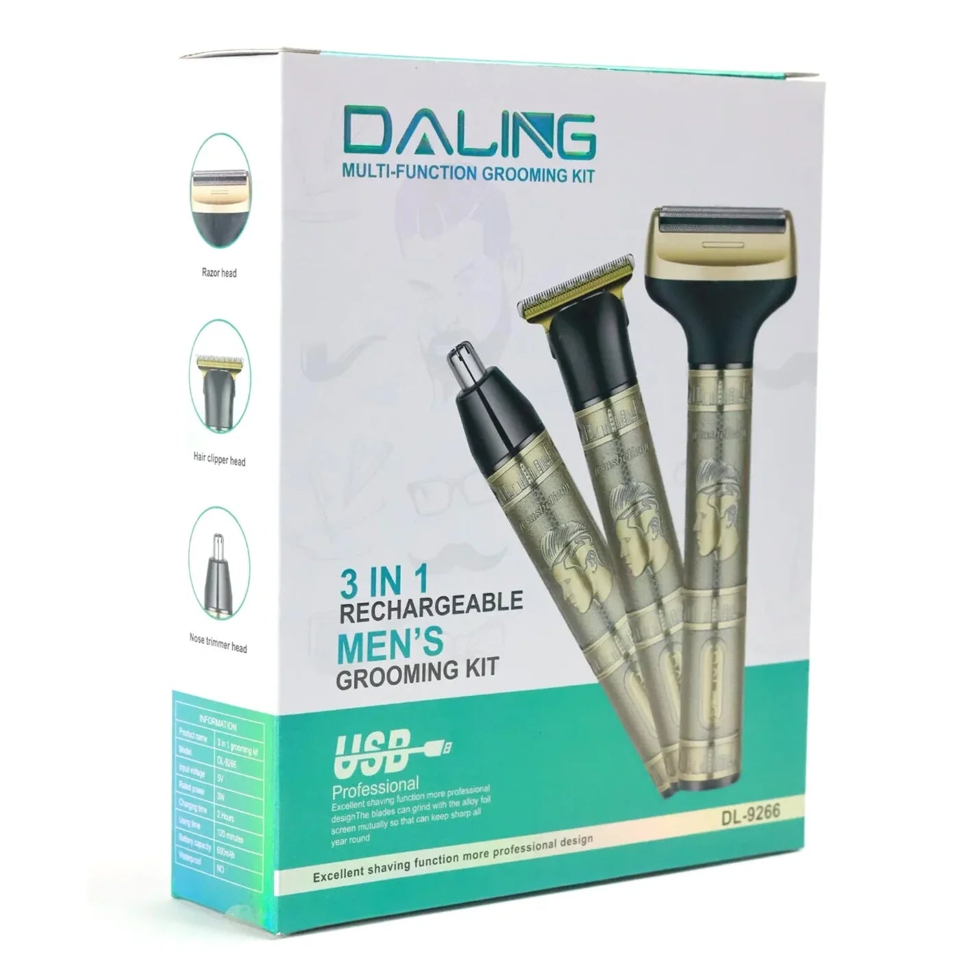 Tondeuse cheveux daling dl-9266