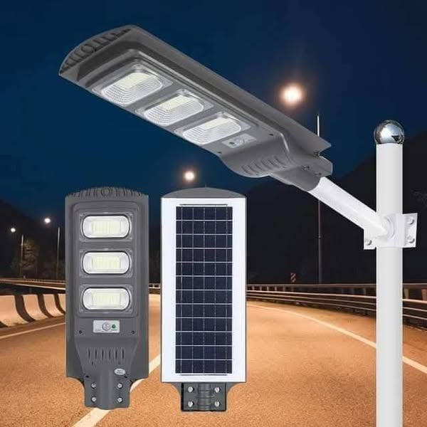 Lampadaire Solaire avec Télécommande 300W