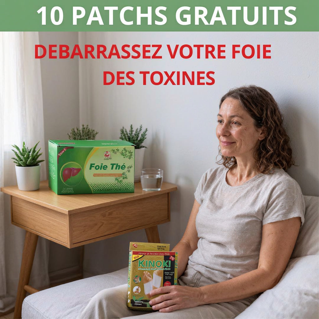 Thé nettoyeur du foie (10 Patchs Gratuit )