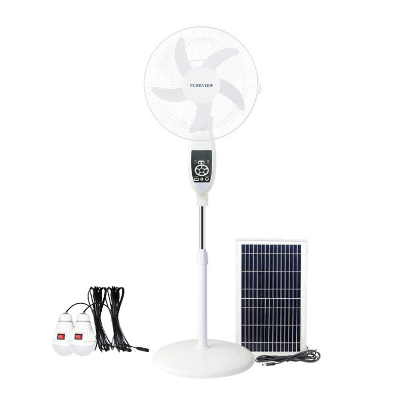 Ventilateur solaire Chargeable