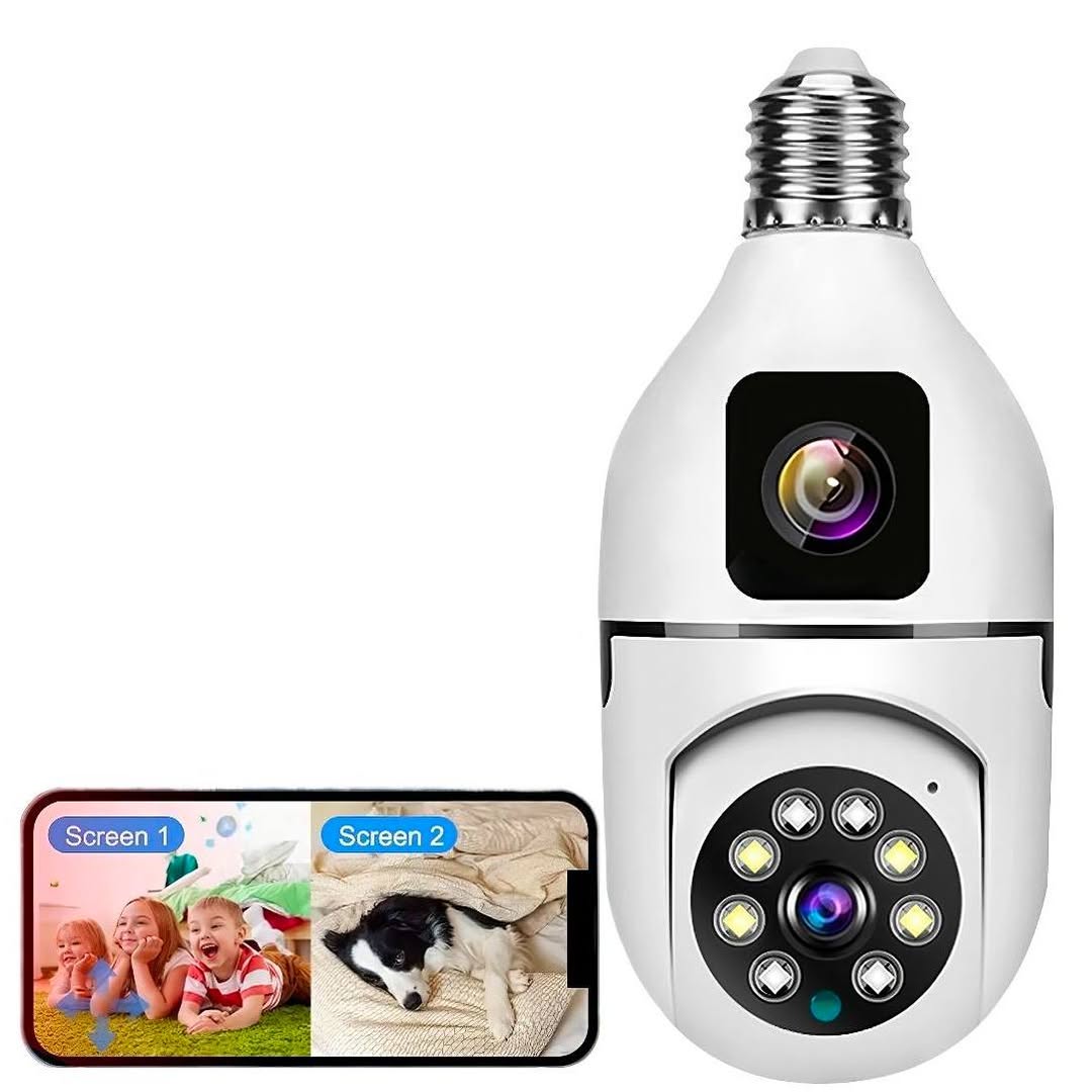 Camera de video surveillance , Double Objectif