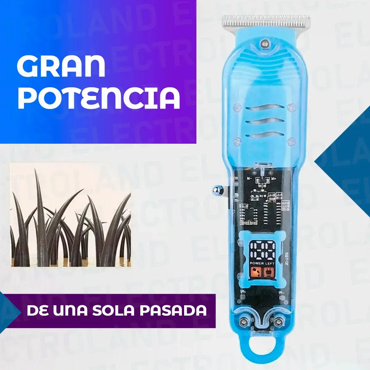 Mini Rasoir transparent à cheveux 2026