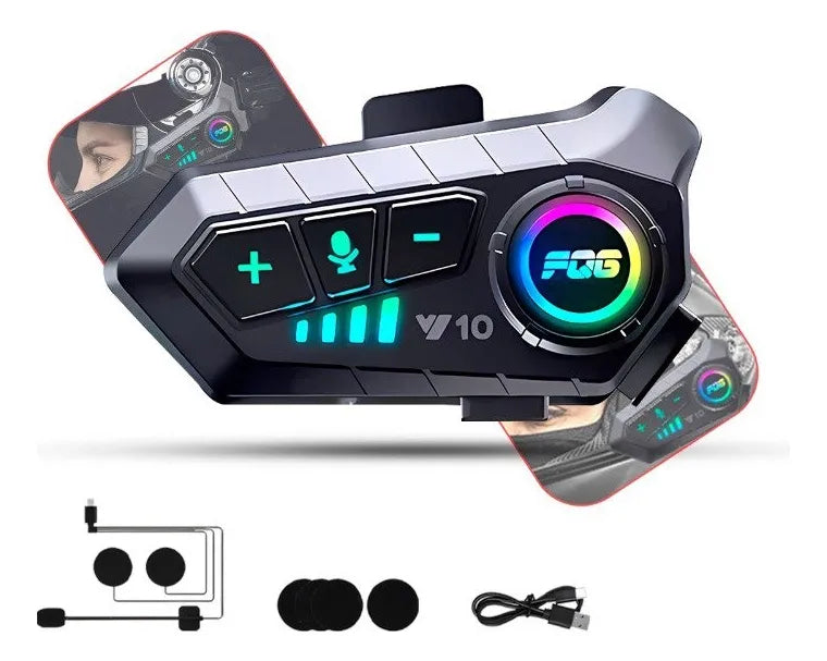 Casque Bluetooth pour moto