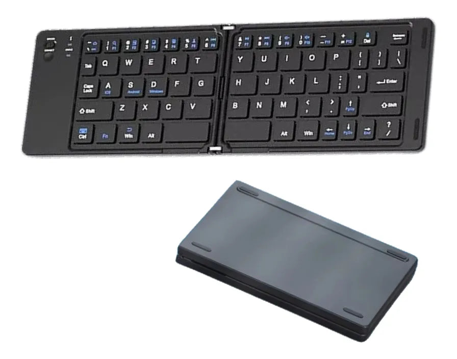Mini clavier pliable  ultra-mince et rechargeable
