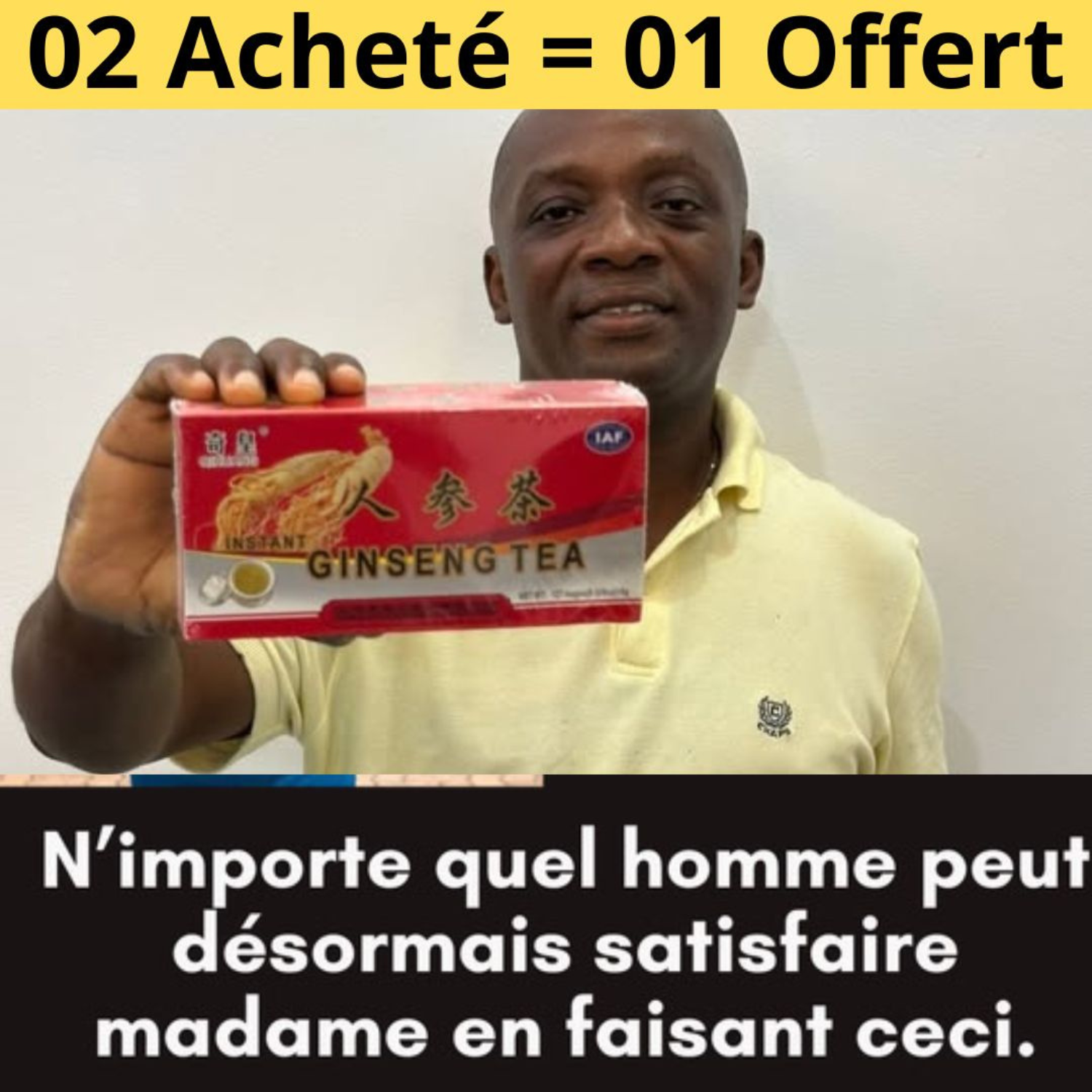 Ginseng thé naturel