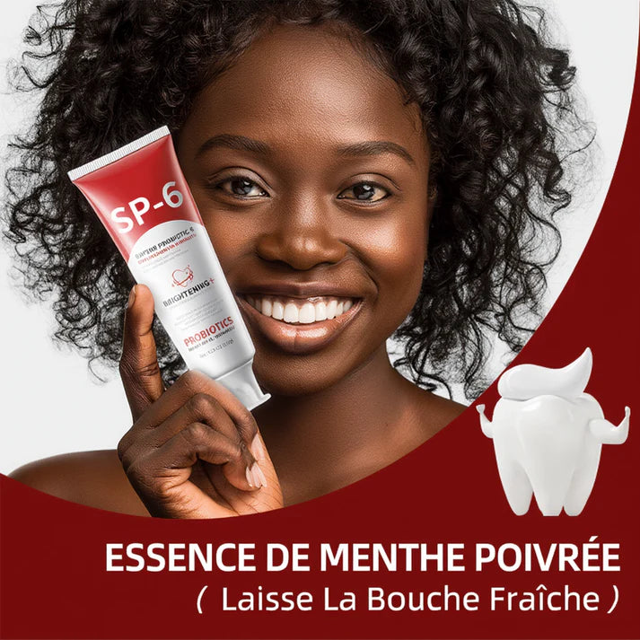 🦷 Un Sourire Plus Blanc Dès Les Premiers Jours – SP-6 Probiotics Brightening - ml