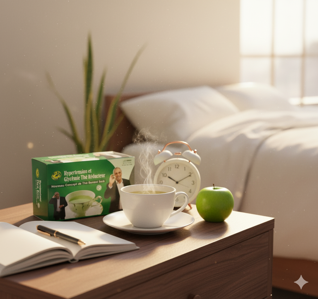 THE CONTRE L'HYPERTENSION ARTERIELLE ET LA GLYCEMIE