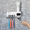 Distributeur Automatique de Dentifrice et Porte-Brosse à Dents Antibactérien UV®