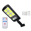 Lampe solaire d'extérieur à 120 led avec capteur de mouvement