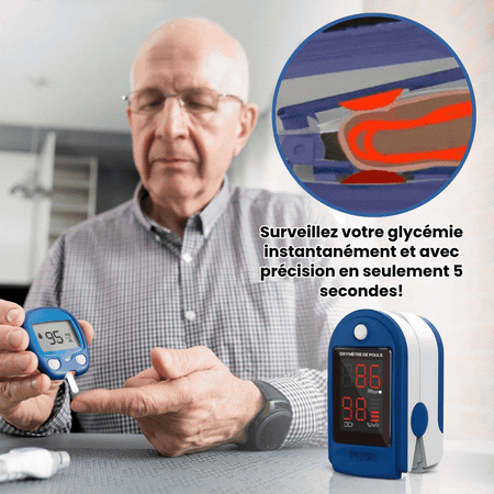 Oxymètre portable avec écran