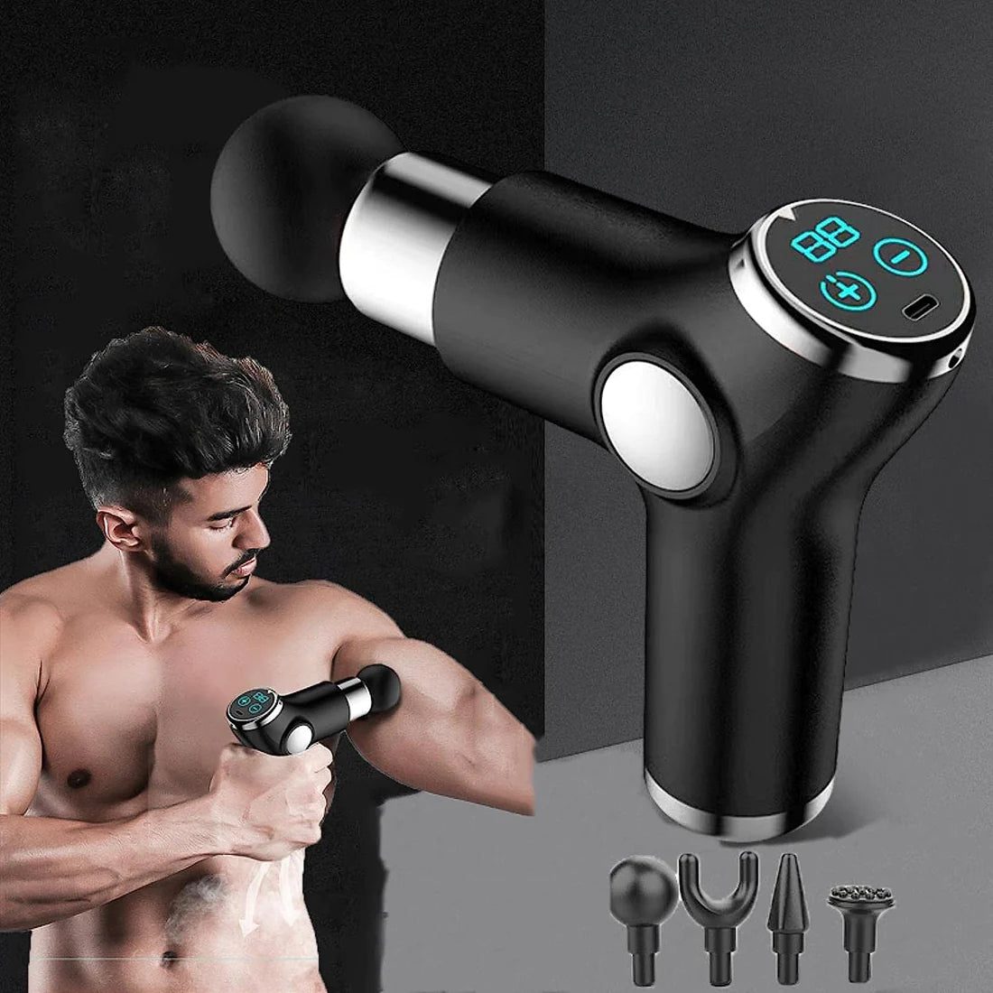 Pistolet de massage anti-douleur