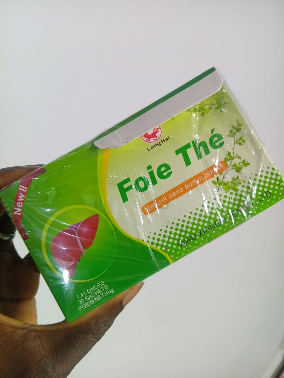 Thé nettoyeur du foie ( 20 SACHETS )