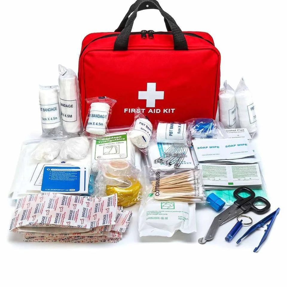 Kit de Premiers Secours Professionnel – Compact, Résistant et Complet | Pour Maison, Voiture, Voyage et Travail brazza