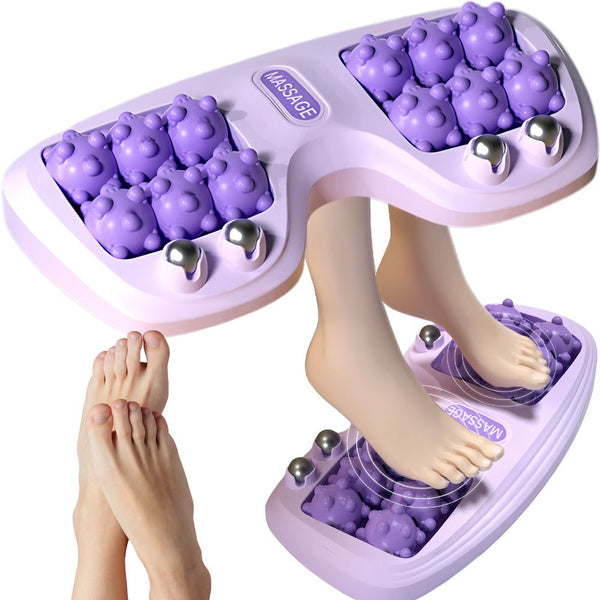 💥Rouleau de massage portable double pour les pieds