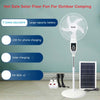 Ventilateur solaire Chargeables
