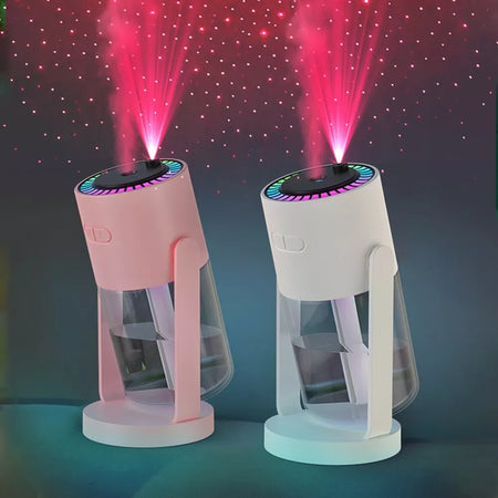 Humidificateur d'air avec projection ciel étoilé